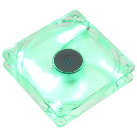 1025 Ventola, 9 Pale, 1200rpm, sleeve bearing, Illuminazione a 4 LED Verde - Foto 1