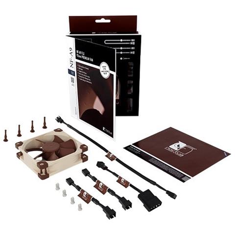 Ventola Plastica Marrone 9.2 cm 17.1 dBA NF-A9 FLX - Foto 7