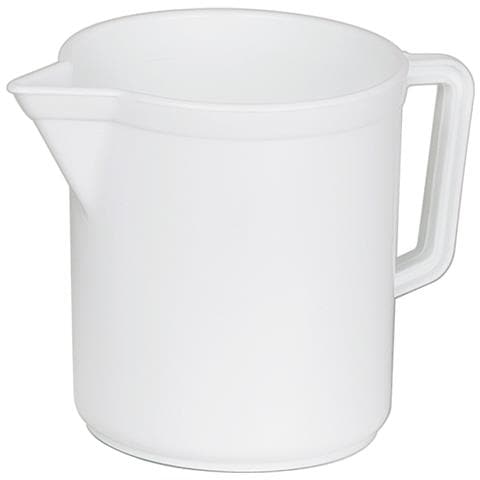 Caraffa Per Alimenti Graduata Da 1 Litro In Plastica - Bianco - Foto 1