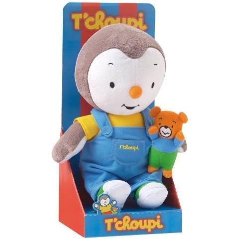 Peluche T'choupi Avec Ourson 30cm - 3298060226936 - Foto 1
