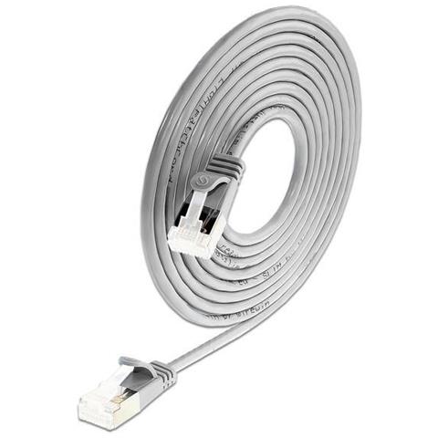 PKW-LIGHT-STP-K6A 0.5 cavo di rete Grigio 0,5 m Cat6a U /FTP (STP) - Foto 1
