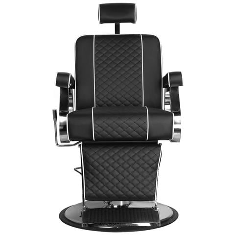 Gabbiano Poltrona Da Barbiere In Similpelle Nera Paulo - Foto 5