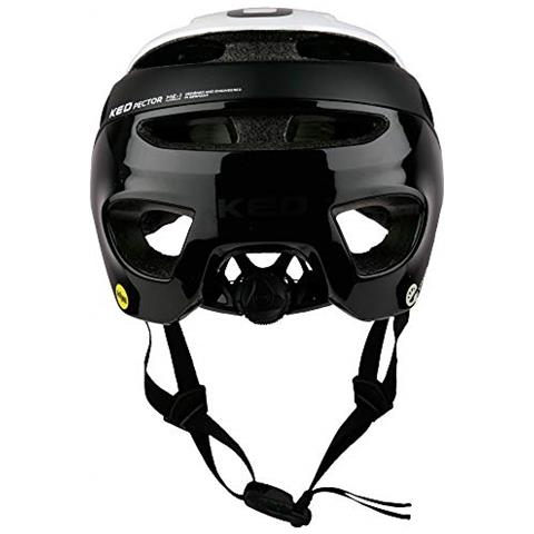 Pector Me1 Casco Da Bicicletta, 11.103.040,064 Mila, Nero Bianco, M 5258 Cm - Foto 3