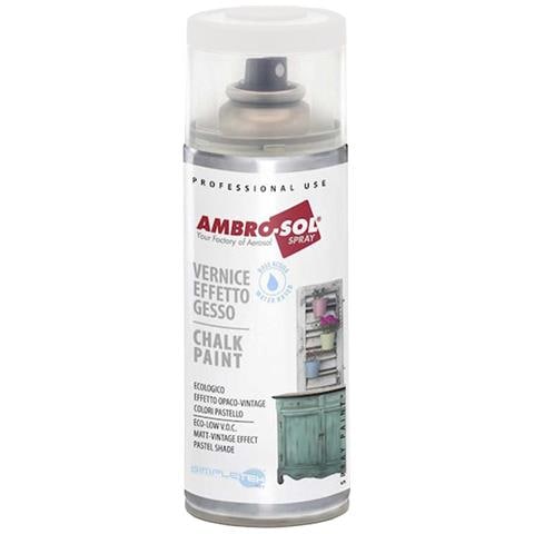 Bomboletta Spray Vernice Effetto Gesso Grigio Seta Opaco-vintage Universale - Foto 2