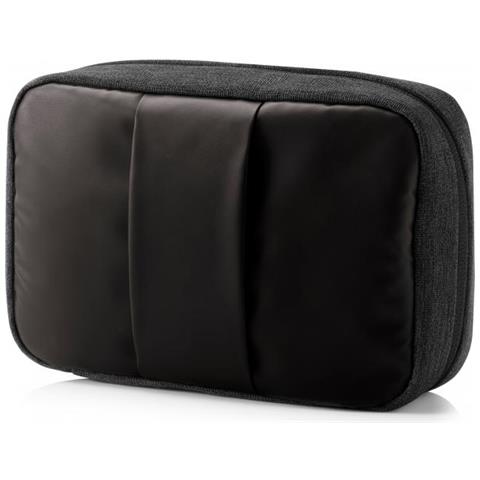 Lightweight Pouch Custodia Per Accessori Notebook In Nylon 23x13,5x6 Cm Nero - Foto 6
