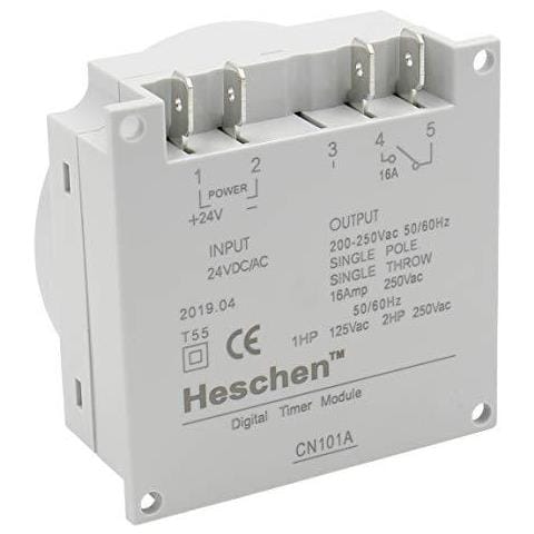 Interruttore Di Alimentazione Lcd Digitale Programmabile Settimanale Del Temporizzatore Rel Cn101a Dc 24v 16 Amp Spst - Foto 2