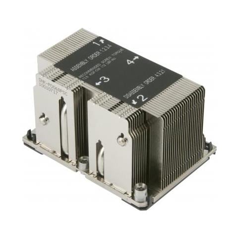 Super Micro Supermicro - Prozessorkhler - (socket P) - 2u (snk-p0068psc)  - Foto 1