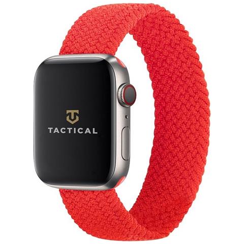 Cinturino L 773 Originale Braided String Per Apple Watch 1-2-3-4-5-6-7-se 42 44 45mm Red - Foto 5