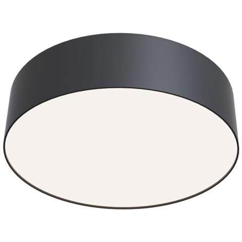 Plafoniera Moderna Zon Alluminio Nero 26w - Foto 1