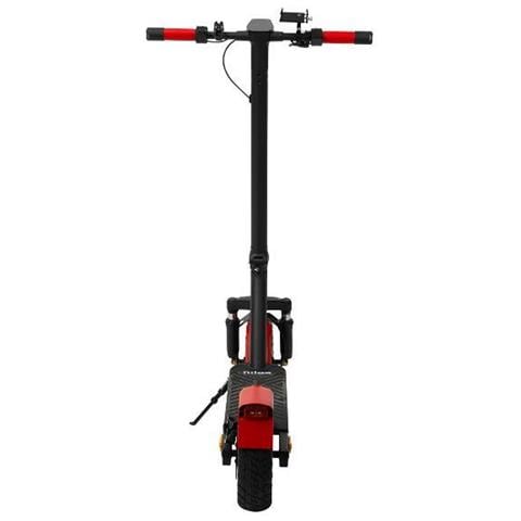 Monopattino Elettrico e-Scooter Ant con Autonomia fino a 30 km Display LCD Doppi Freni a Disco Velocità Max 25 Km /h Frecce Direzione Integrate nelle Manopole Colore Rosso / Nero - Foto 2