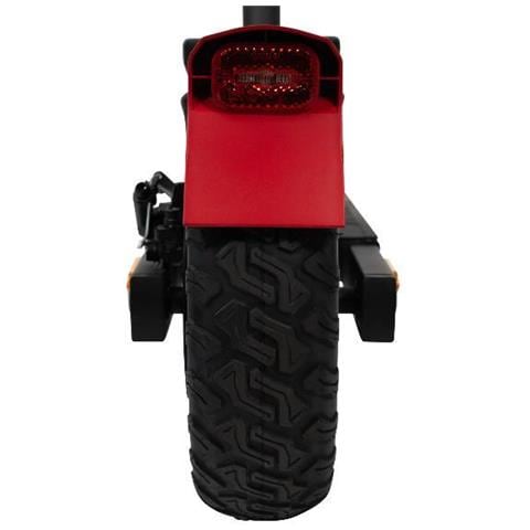 Monopattino Elettrico e-Scooter Ant con Autonomia fino a 30 km Display LCD Doppi Freni a Disco Velocità Max 25 Km /h Frecce Direzione Integrate nelle Manopole Colore Rosso / Nero - Foto 8