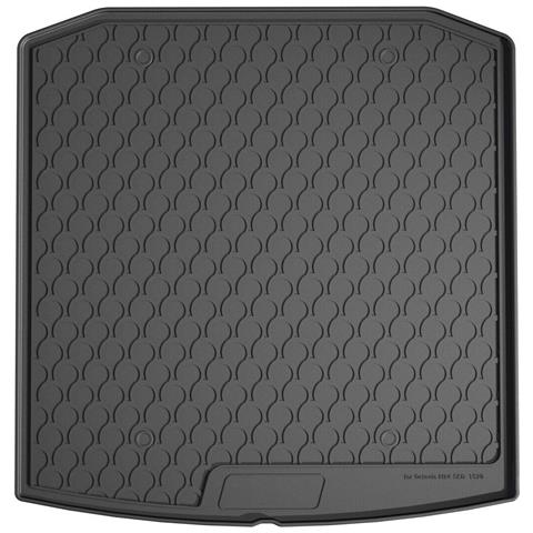 Vasca Baule Su Misura In Gomma Sintetica - Compatibile Per Skoda Octavia 5p (06/20>) Baule Basso - Foto 2