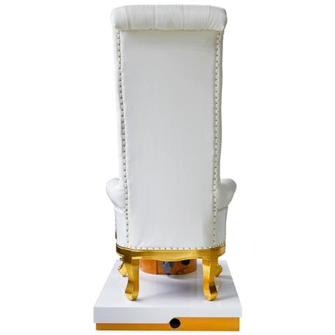 Sedia Cosmetica Classico Con Massaggio Per Pedicure Piedi Per Salone Spa Bianco - Foto 2