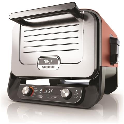 Fornetto Elettrico da Esterno Woodfire Potenza 2400W Colore Nero /Rosso / Argento - Foto 1