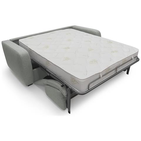 Duna Divano Letto Matrimoniale Impermeabile T03 Grigio Chiaro - Foto 2