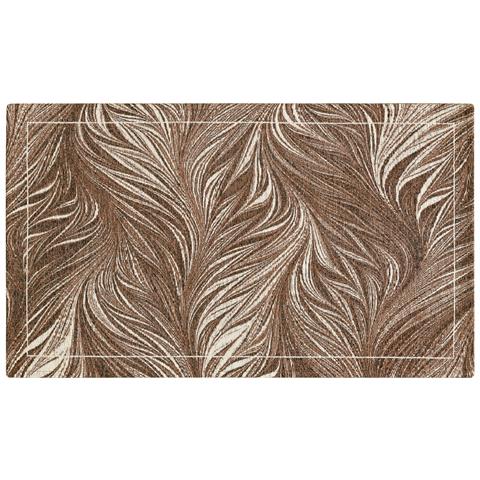 Tappeto Arredo Salotto Antiscivolo Scendiletto Camera Dis. Dallas By Suardi 175x240 Marrone - Foto 1