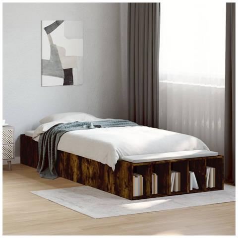 Giroletto Rovere Fumo 90x190 Cm In Legno Multistrato - Foto 3