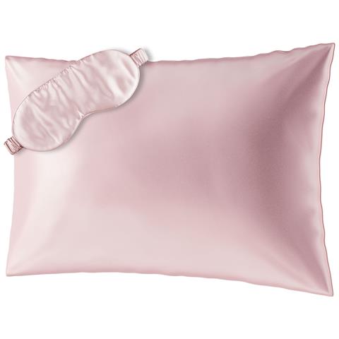 Beauty Sleep Set S Federa (75x50) E Maschera Per Dormire In Seta - Foto 1