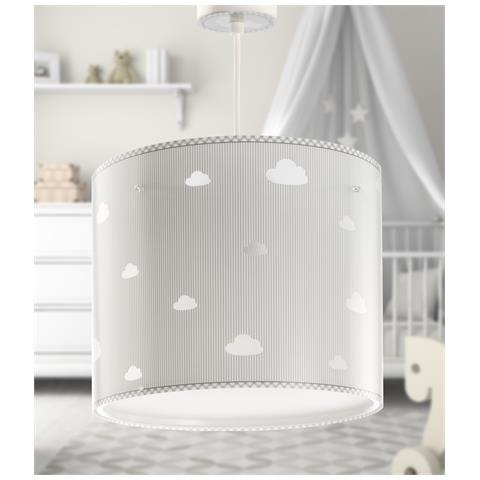 Lampada A Sospensione Per Bambini Sweet Dreams Nuvole Grigio - Foto 1