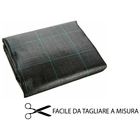 Telo Pacciamatura Drenante Verde Per Giardino, Serra, Orto Anti Erbacce 100x1.05 Telo - Foto 5