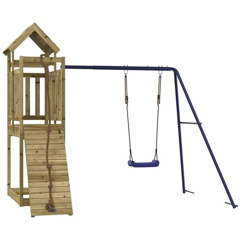 Set Da Gioco Da Esterno In Legno Di Pino Impregnato - Foto 2