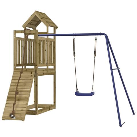 Set Da Gioco Da Esterno In Legno Di Pino Impregnato - Foto 3