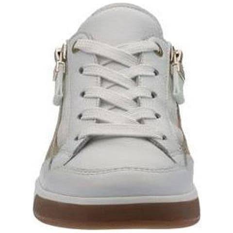 Rom Sport Shoe Sneakers Pelle Scarpe Donna Bianco Eu 37, 12-34423-04 - Foto 3