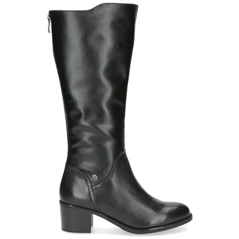 Black Casual Closed Boots Stivali Pelle Scarpe Donna Nero Eu 39, 9-25550-43-022 - Foto 2
