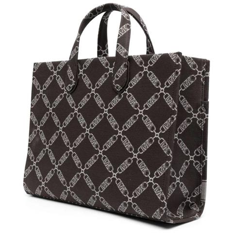 Lg Grab Tote Bag Borse Tote Cotone Borse Donna Marrone Eu One Size, 30s3g3gt7j-240 - Foto 2