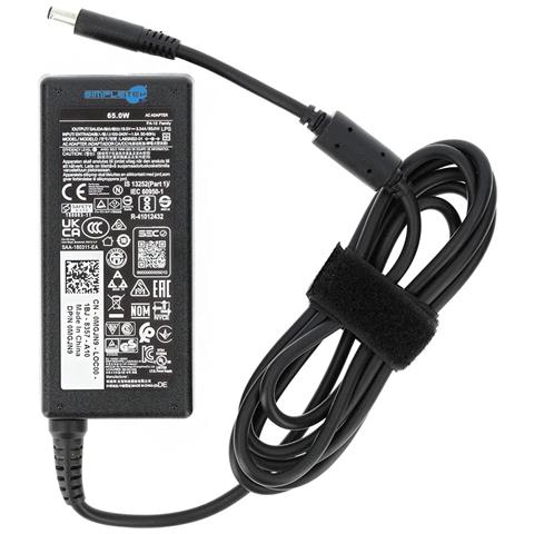Alimentatore 65w 19,5v 3,34a 7.4mm X 5.0mm Compatibile Con Dell Latitude Vostro - Foto 2