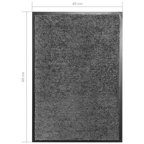 Lusso Casadino -  Zerbino Lavabile Antracite 40x60 Cm - Foto 6