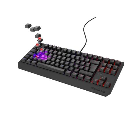 Thor 230 TKL tastiera Gaming USB QWERTY Spagnolo Nero - Foto 2