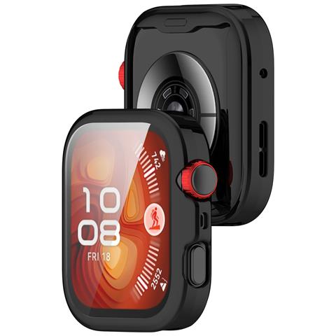Custodia Protettiva Completa In Tpu Per Huawei Watch Fit 4 Pro Black - Foto 1