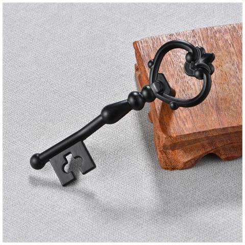 Maniglie Per Cassetti E Armadietti In Lega Di Zinco, Confezione Da 5 Black - Foto 2