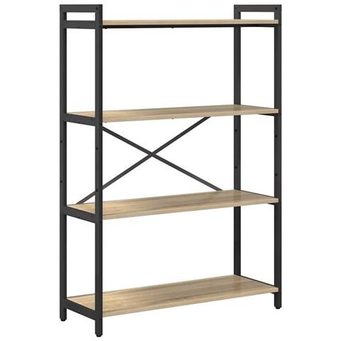 Libreria rovere sonoma 80 x 30 x 118 cm Legno multistrato - Foto 1