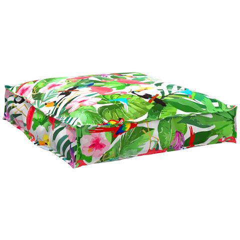 Cuscino per seduta pallet Floral Multicolore 70 x 70 x 12 cm - Foto 1