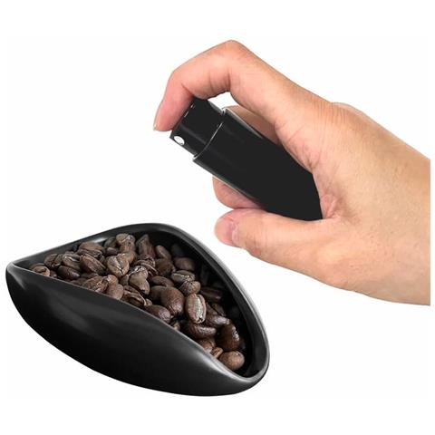 Set Tazza Dosatrice Per Chicchi Di Caffè - Vassoio Di Misurazione E Flacone Spray Per Espresso Black - Foto 2