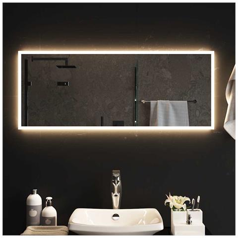 Specchio Da Bagno Con Luci Led 100x40 Cm - Foto 6