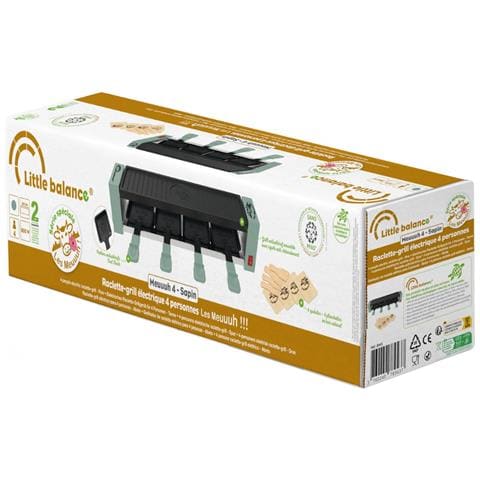 Macchina Per Raclette Per 4 Persone, 800w + Grill - 8943 - Foto 4