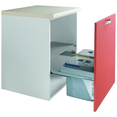 ECO 60 30 L 2 cestello /i Acciaio galvanizzato Grigio - Foto 1