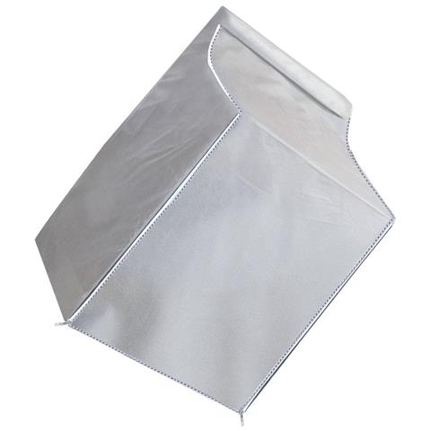 Copertura Per Lavatrice In Tessuto Oxford 210d - Impermeabile, Antipolvere, Anti-uv Silver - Foto 2
