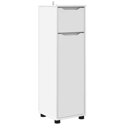 Mobile da Bagno Bianco 30,5 x 30 x 101 cm Legno multistrato - Foto 1