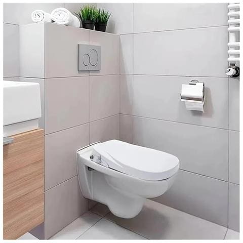 Sedile Wc Intelligente A Forma Di V (standard Ue 3/8) Bidet Non Elettrico - Foto 2