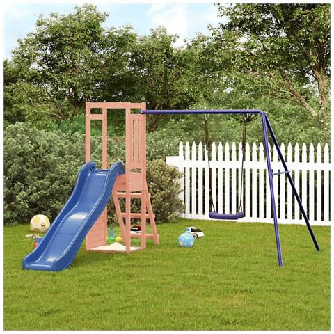 Set da Gioco da Esterno in Legno Massello di Douglas - Foto 2