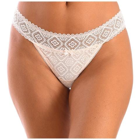 Slip Brasiliano In Pizzo Brs3114 Donna - Foto 1