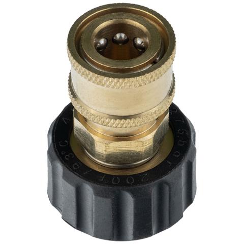 Adattatore M22 Per Accessori Con Attacco Rapido 1/4"" - Compatibile Con Idropulitrici Kärcher | Ottone Resistente, Max 200 Bar, 90°c, 40 L /min - Foto 8