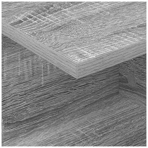 Comodino 2 pcs Grigio Sonoma 40 x 30 x 25 cm Legno multistrato - Foto 9