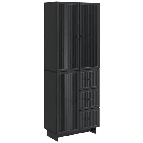 Set di armadi 2 pcs 66 x 34,5 x 90 cm Legno ingegnerizzato - Foto 1
