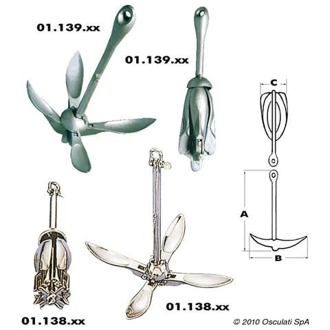 Ancora a ombrello 2,5 kg - Foto 1