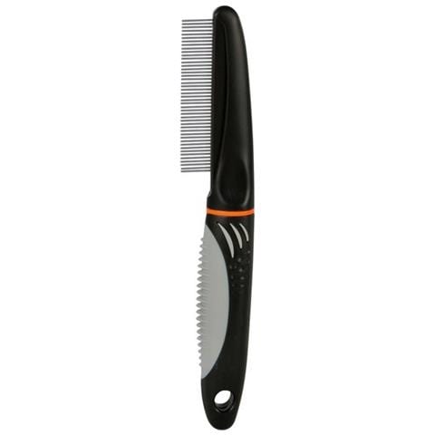 Pettine A Denti Fini Per Cani (22 Cm) (nero / grigio)  - Foto 2